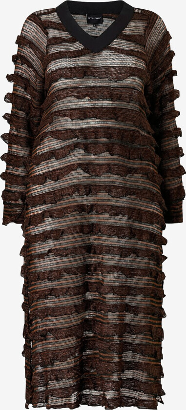 Maxikjole sEdith - Brun