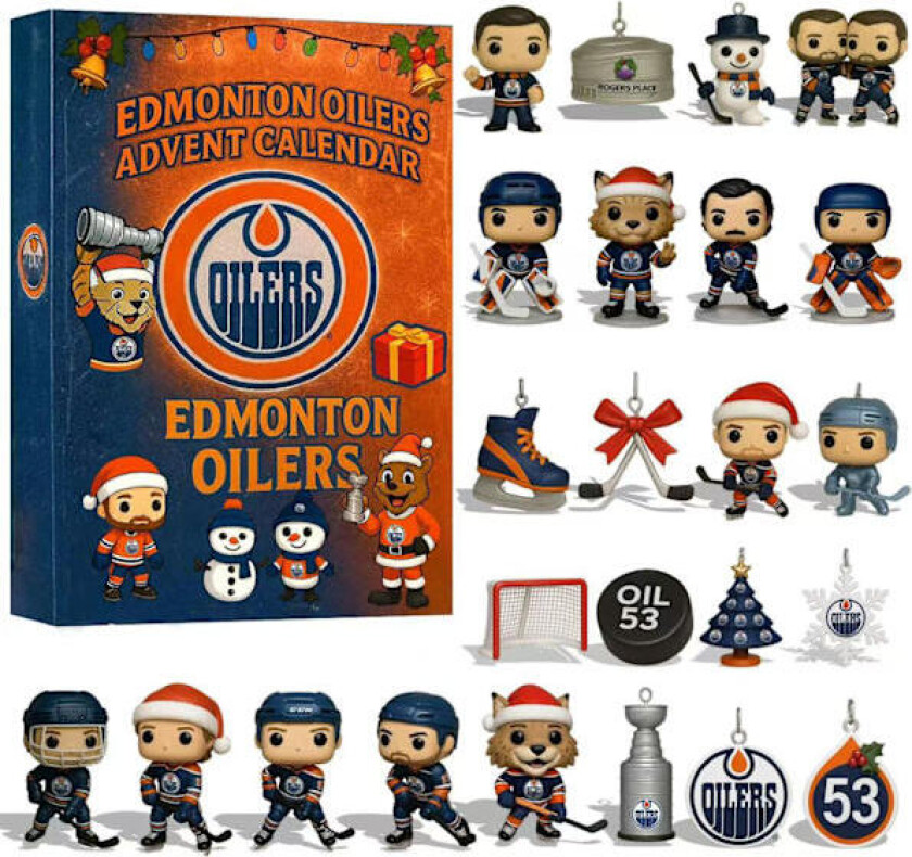 24 dager med gledelige miniatyrer Ishockey blindboks