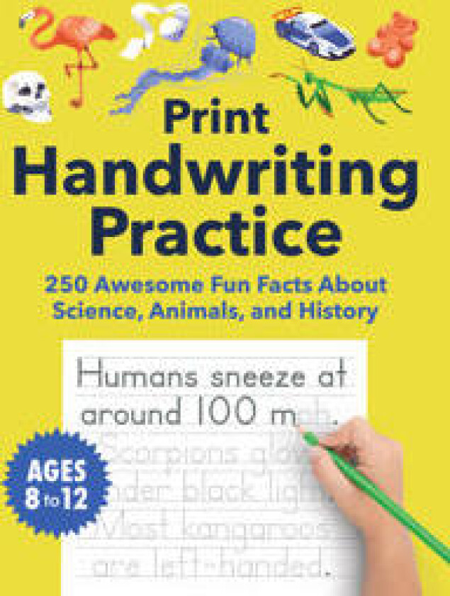 Print Handwriting Practice for Kids 8-12