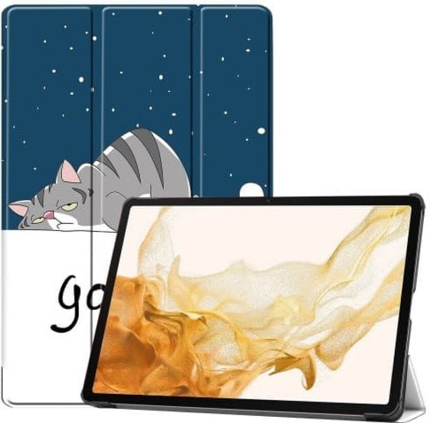 Slim Fit Dekseldeksel Til Samsung Galaxy Tab S10+ (S10 Plus) - Katt