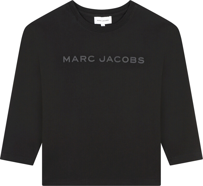 Little Marc Jacobs Genser - Svart m. Logo - Marc Jacobs - 8 år (128) - Genser