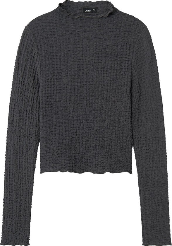 Genser - NLFSaydi LS Crop Top - Magnet - - 146/152 - Genser