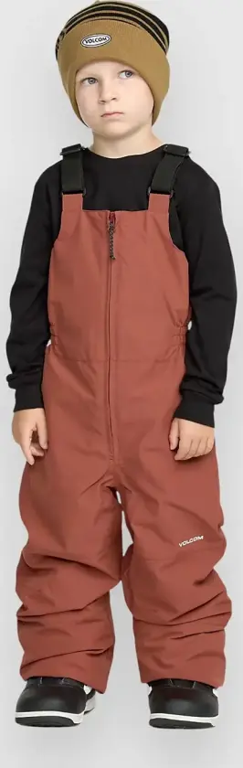 Little Flurry Ins Kids Bib Pant rød