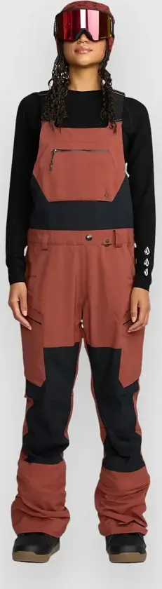 Ash Stretch Gore Tex Bib Pant rød