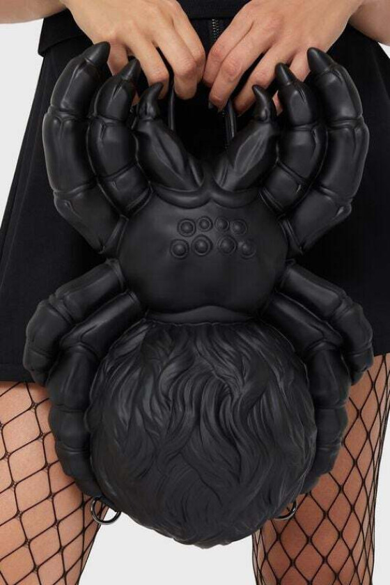 Goth Ryggsekk - Tarantula Backpack - Damer - svart