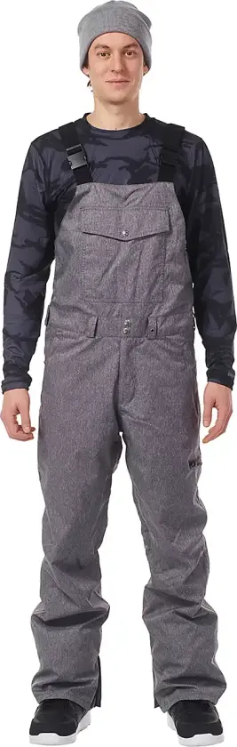 Clash Bib Pant grå