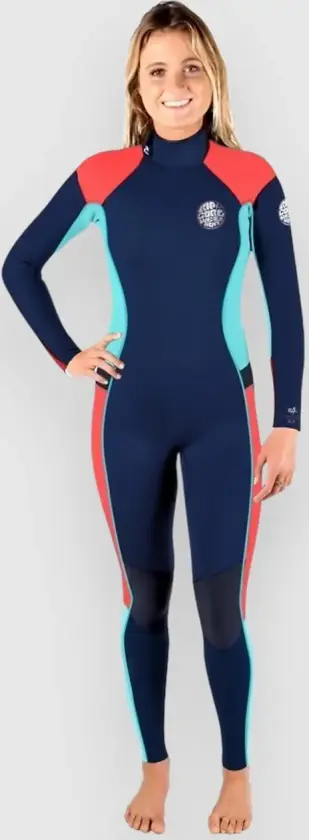 Dawn Patrol 3/2Gb Back Zip blå