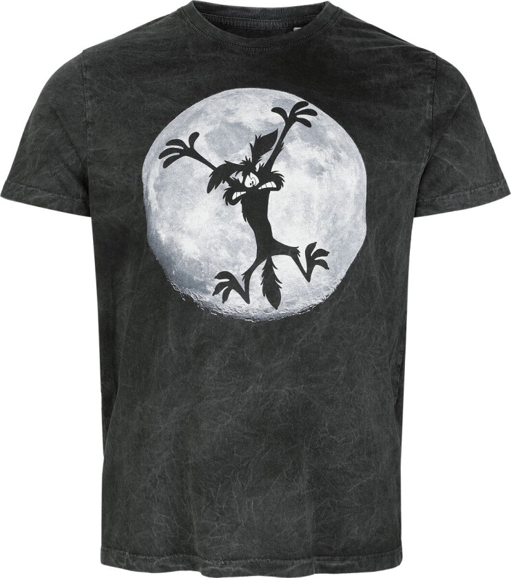 T-skjorte - Coyote - Moon Jump - S til 4XL - Herrer - flerfarget