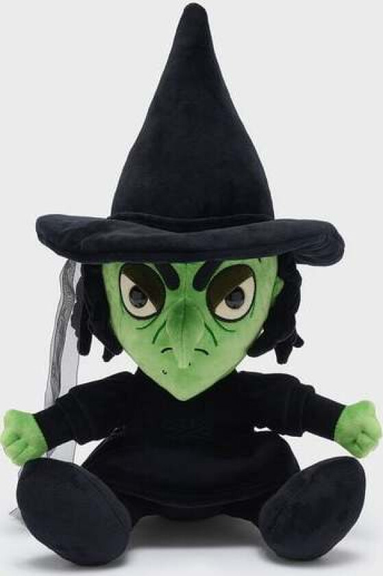 Goth Kosedyr - Kreeptures - The Wizard of Oz x Wicked Witch Kosebamse - None - svart-grønn