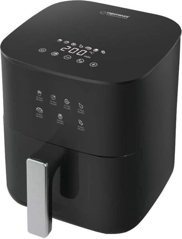 Airfryer 3,5L – Oljefri, 7 kokeprogrammer, Moderne design