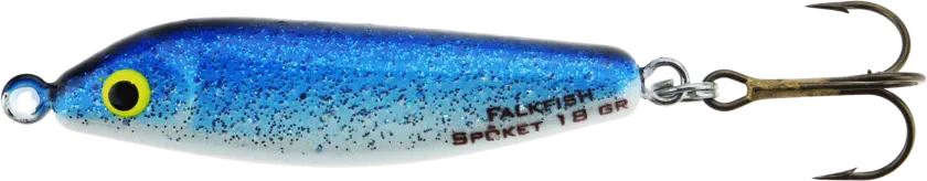 Falkfish Spöket - 375 - BlueBlack Glitter - 28gr