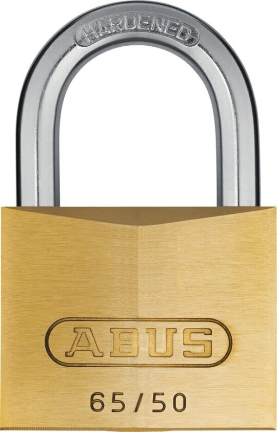 Abus 65/50 Ka6504 Messinglås