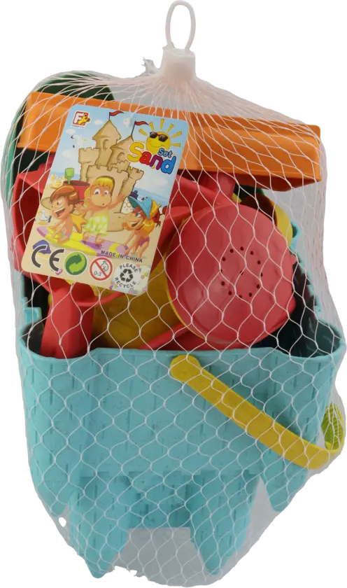 Sandslott - 10 deler - Wheat Straw - Strandleke sett