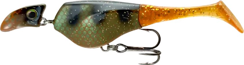 Headbanger Shad - 11 cm Sinking 13 g Rusty Perch