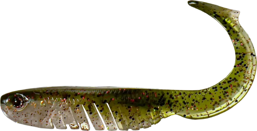 Headbanger BangerRibs 5-pack - 6,9 cm Softbait 3 g Green Lantern