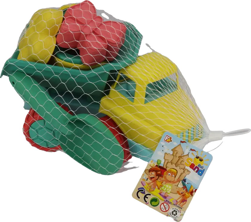 Lastebil - 8 deler - Wheat Straw - Strandleke sett