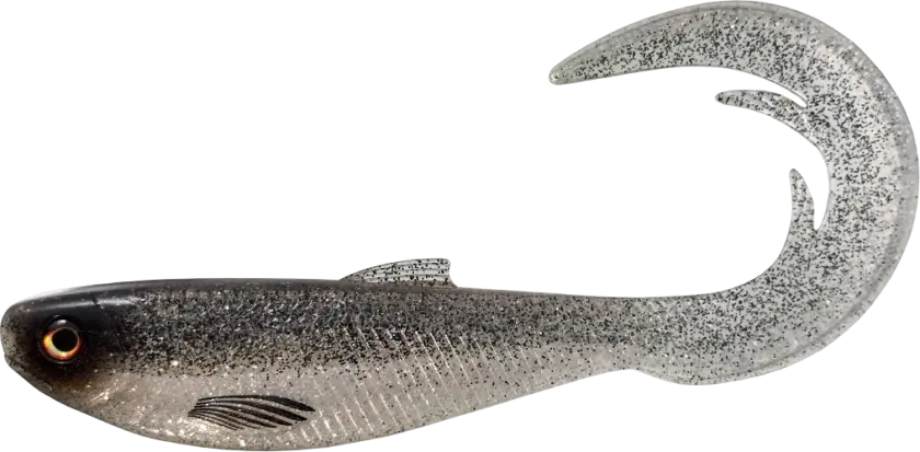 Headbanger FireTail v2 - 17 cm Softbait 46 g Black/Silver