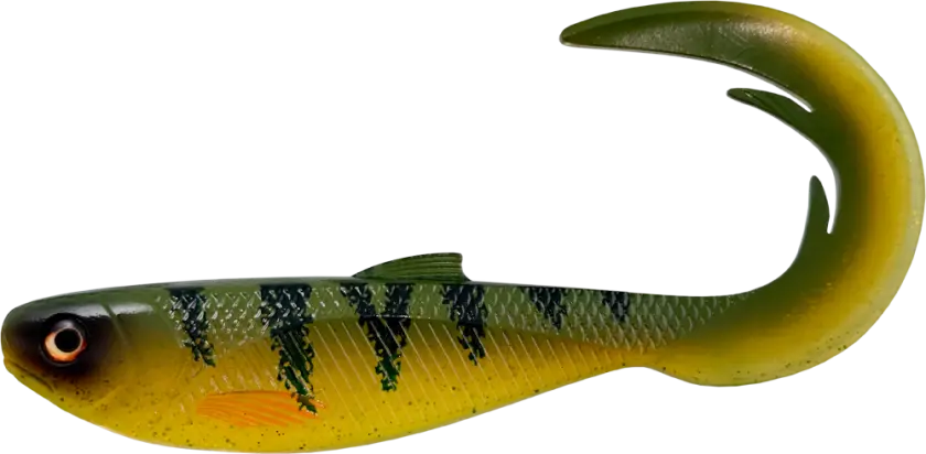 Headbanger FireTail v2 - 21 cm Softbait 86 g Yellow Perch