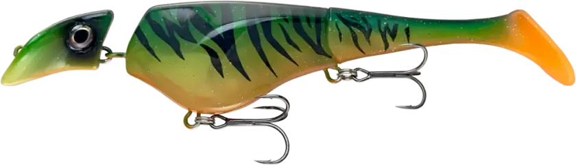 Headbanger Shad - 16 cm Sinking 33 g Firetiger Stealth