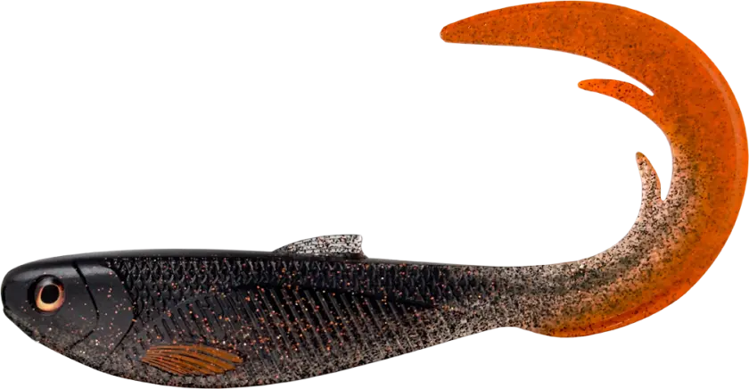 Headbanger FireTail v2 - 21 cm Softbait 86 g Black/Orange