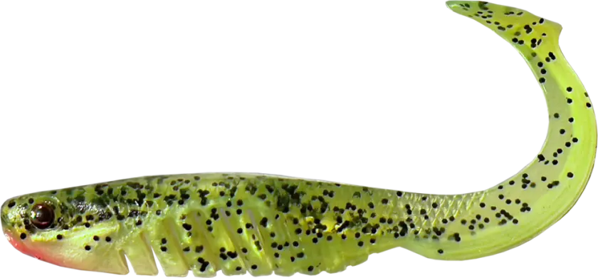 Headbanger BangerRibs 5-pack - 8,6 cm Softbait 7 g Lime Shad