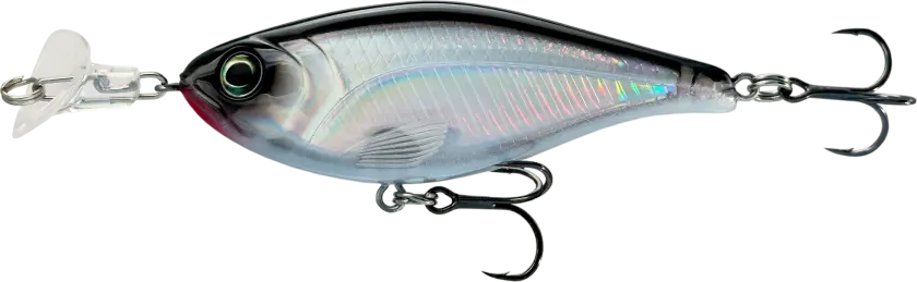 Headbanger Cranky Shad - 10,1 cm Slow sink 33 g Black/Silver