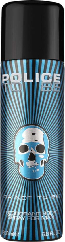 Contemporary Deep Blue Deo Spray, 200 ml Herredeodorant