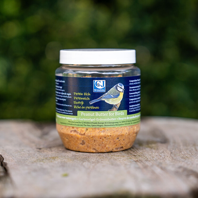 Proteinrikt peanøttsmør til fugler