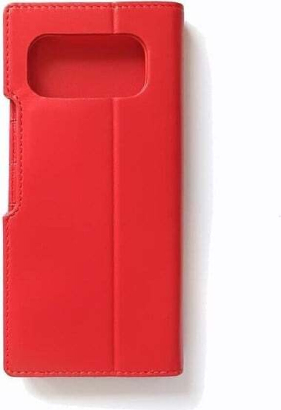 Bokdeksel Quintus - med kortoppbevaring - Rød