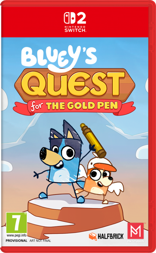 Bluey's Quest for the Gold Pen - Nintendo Switch 2 - Eventyr
