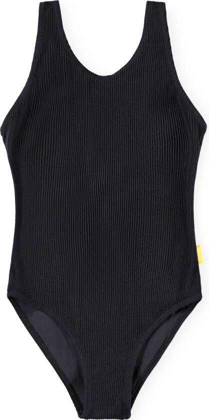 Nika Crepe Badedrakt Black Black 104 cm Svart 104 cm kvinne