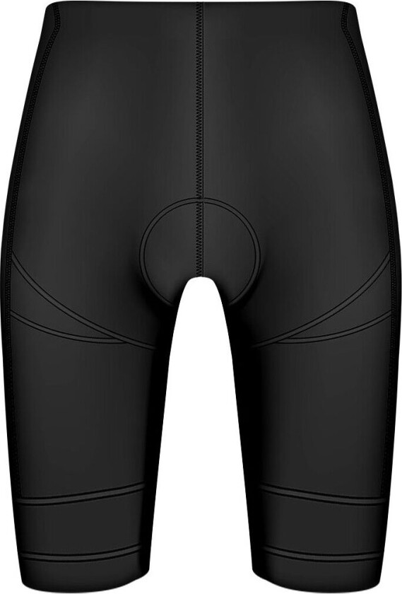 R_b_l Sykkelshorts Rouleur 3/4 Dame Black S