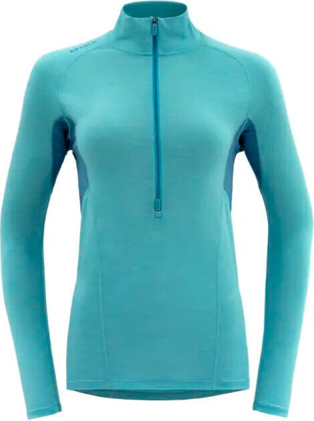 Running Merino 130 Zip Neck Dame Tropical L