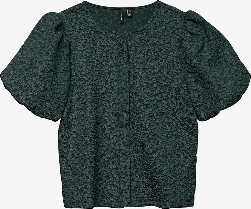 Kardigan vmMerle SS Puff Cardigan Jrs Sb8 - Grønn