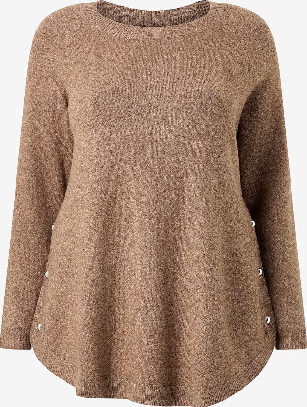 Pullover mSunny L/S Button Pullover - Brun