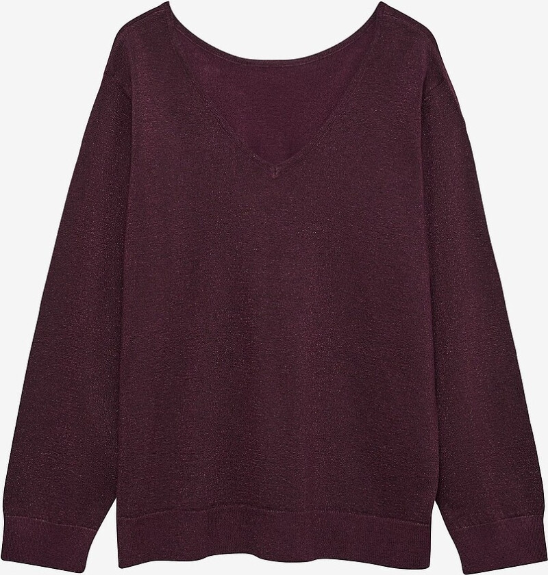 Pullover vmChappyglitter LS 2way Pull Boo CU - Rød