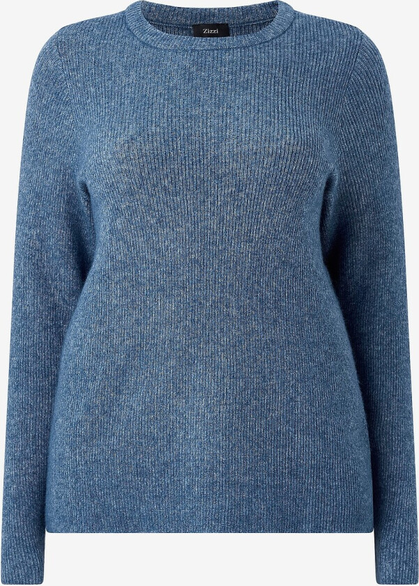 Pullover caVilma L/S O-neck Pullover - Blå