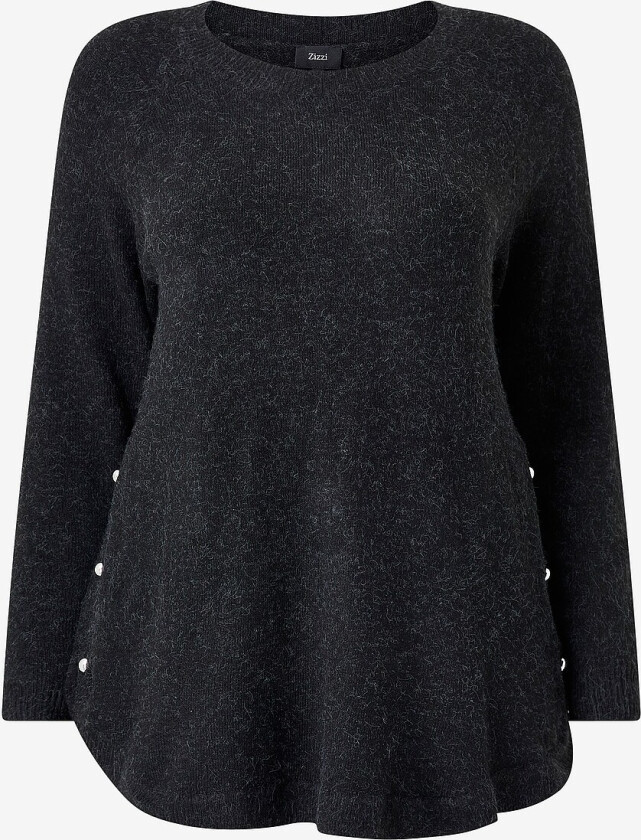 Pullover mSunny L/S Button Pullover - Grå