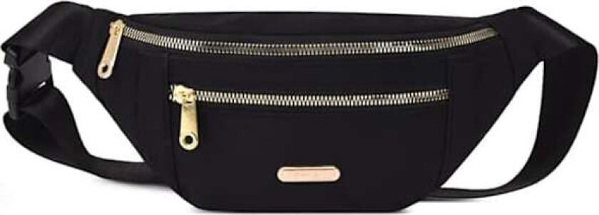 Bum Bag Fanny Pack Herre Dame Mote Festival Fanny Pack Reise Midjeveske Lett Justerbar Midjeveske for Løping Gåing Fotturer Jogging