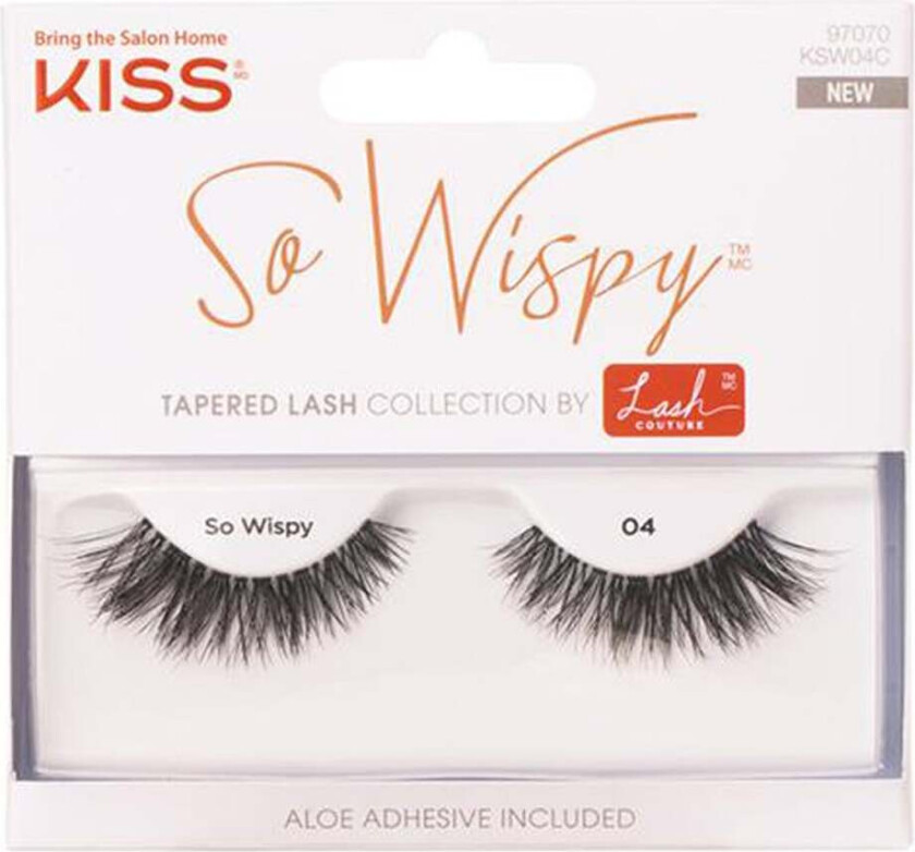 Kiss So Wispy Lash, 1 par Kiss Løsvipper