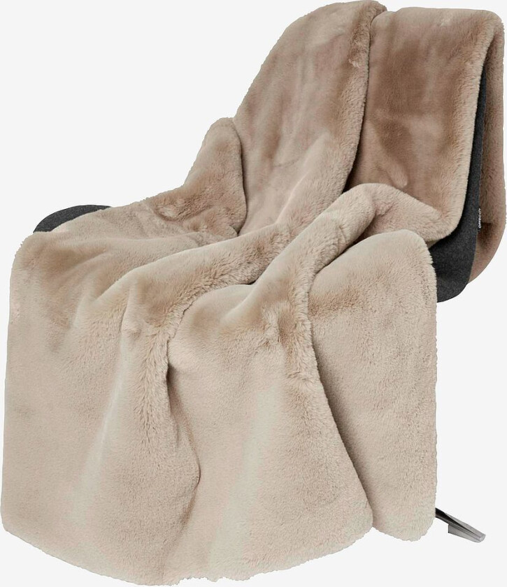 Pledd Fluffy, Beige