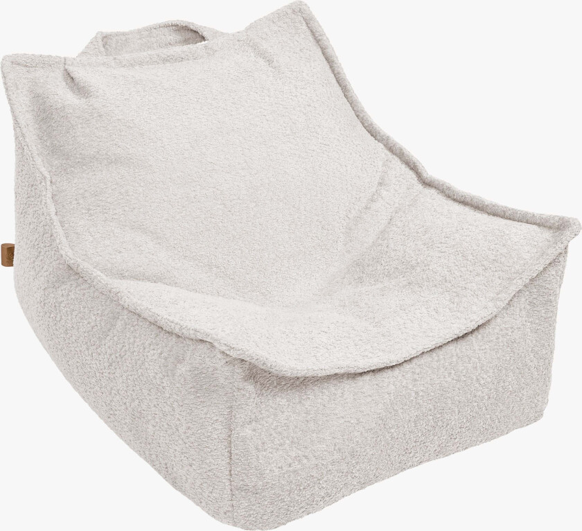 Meowbaby Boucle Saccosekk, Champagne Ecru - Sittemøbler - 100% Polyester