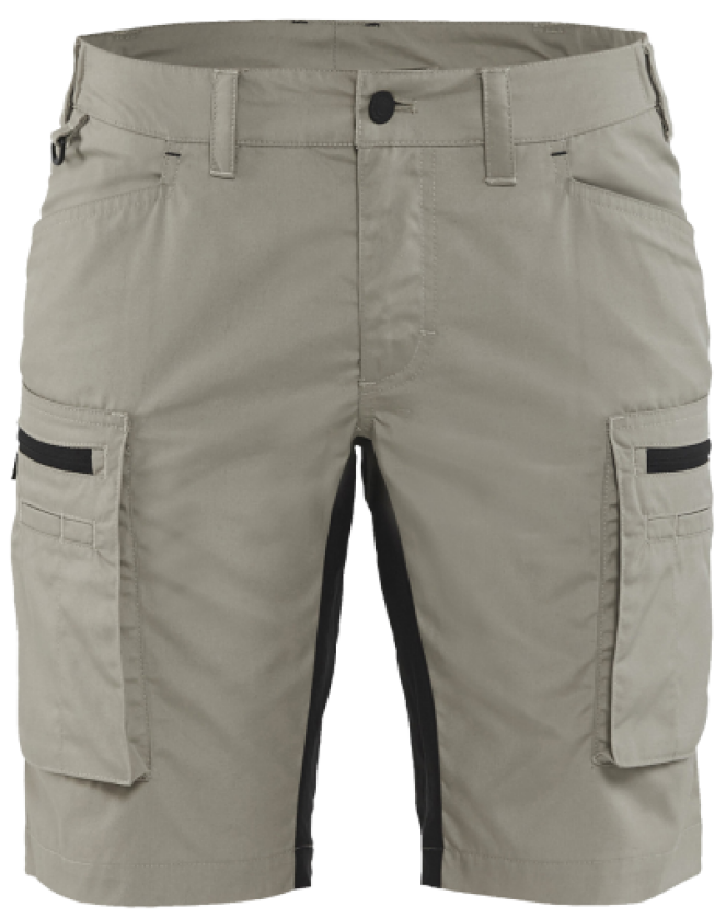 Serviceshorts for kvinner med stretch