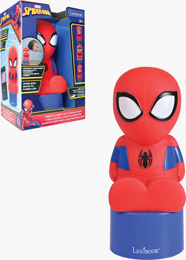 Nattlampe med Bluetooth-høyttaler - Nattlamper - Plast