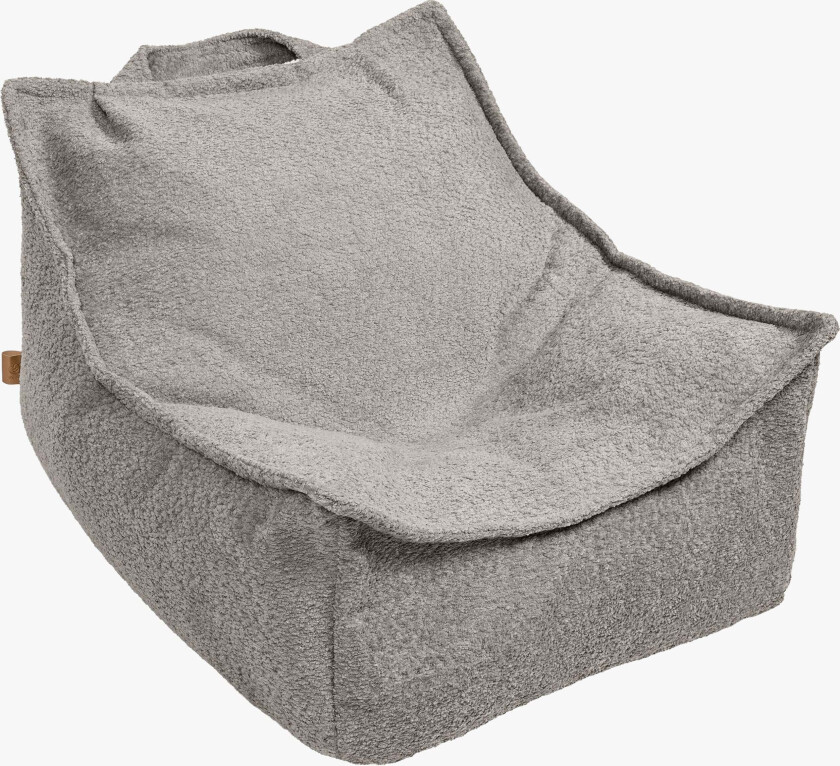 Meowbaby Boucle Saccosekk, Tan Beige - Sittemøbler - 100% Polyester