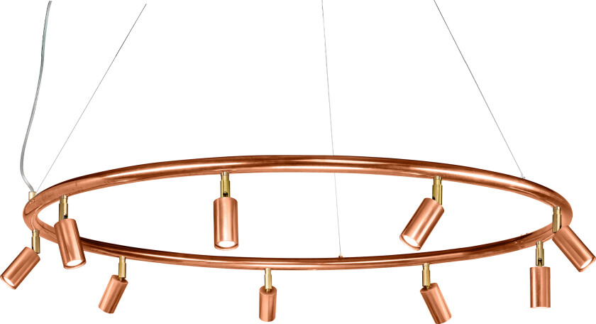 Starlight chandelier Ø100cm – Raw copper - Lysekroner - Jonas Bohlin - Bronse