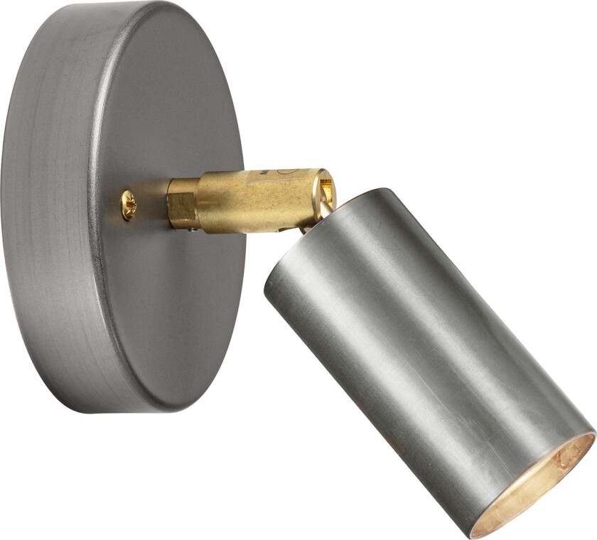 Starlight 1 spotlight fixed installation – Raw steel - Spotlights - Jonas Bohlin - Sølv