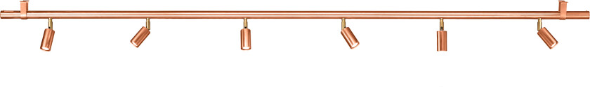 Starlight 6 spotlights – Raw copper - Spotlights - Jonas Bohlin - Bronse