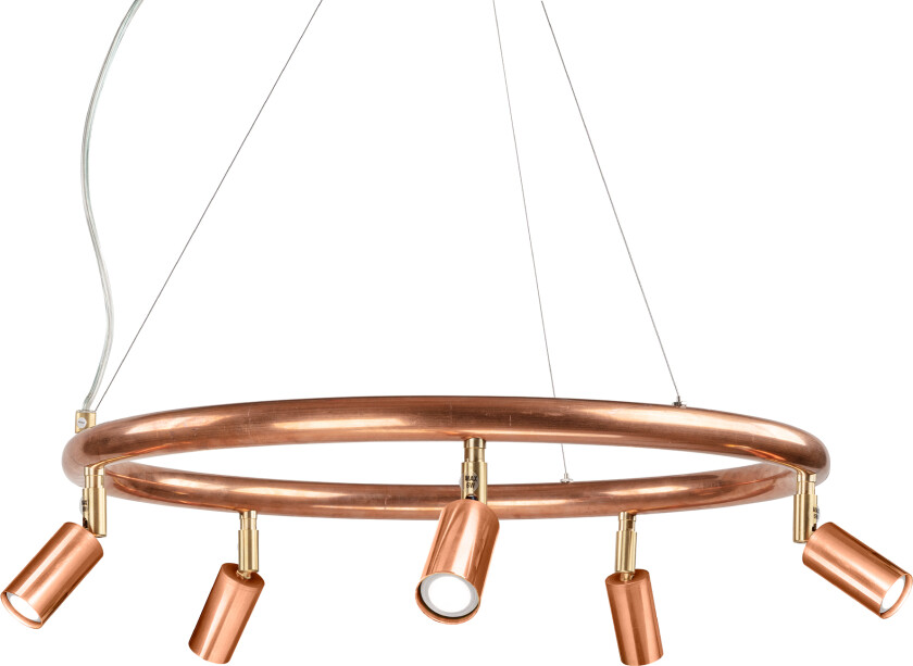 Starlight chandelier Ø60cm – Raw copper - Lysekroner - Jonas Bohlin - Bronse
