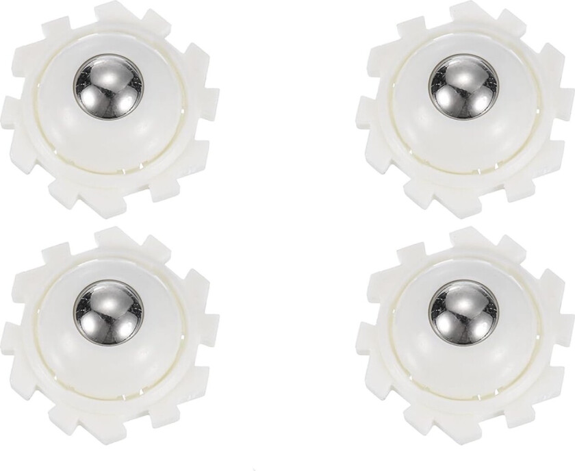 16-pakning Selvklebende Svingbare Hjul, Kraftige Møbelhjul (4-pakning, 50 kg kapasitet)